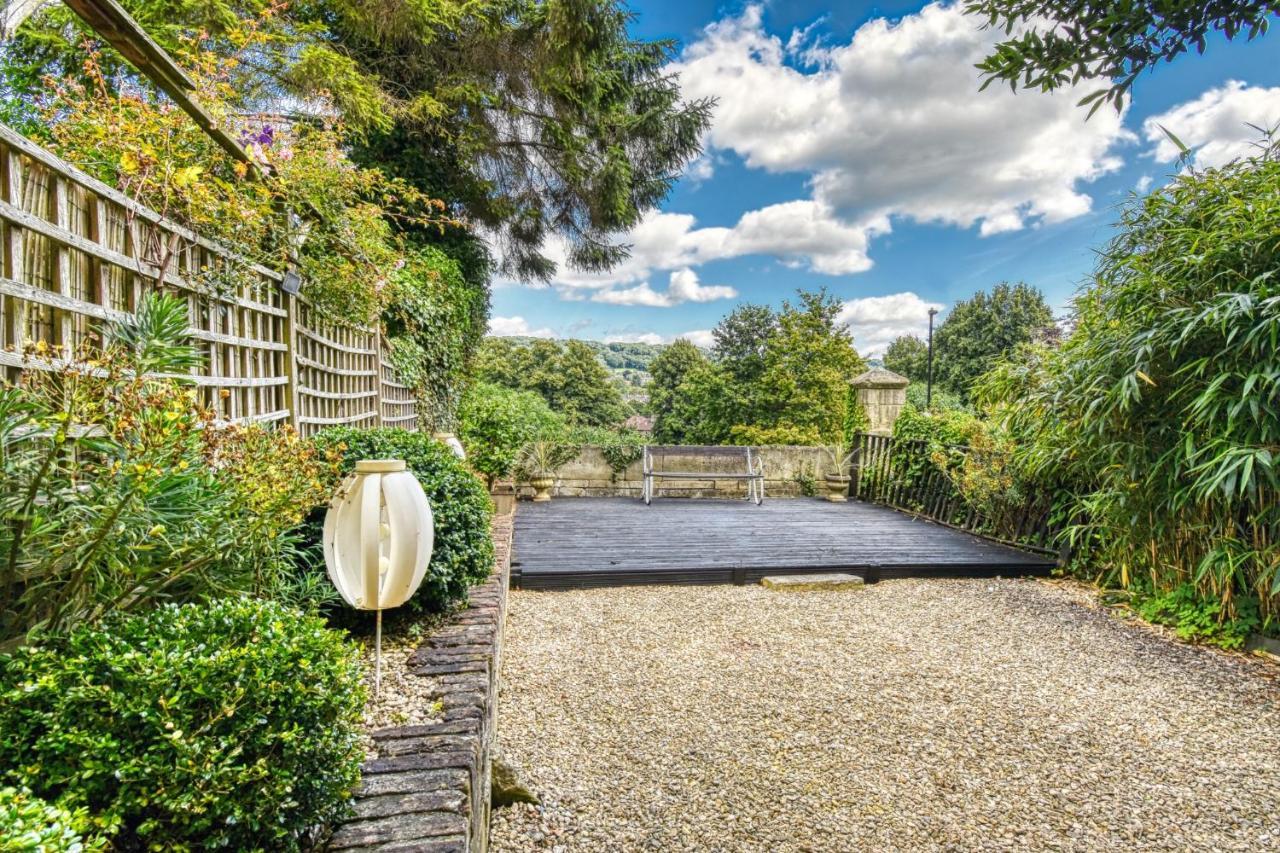 2 Bedroom Apartment In Bath City Centre With Garden & Free Parking Dış mekan fotoğraf
