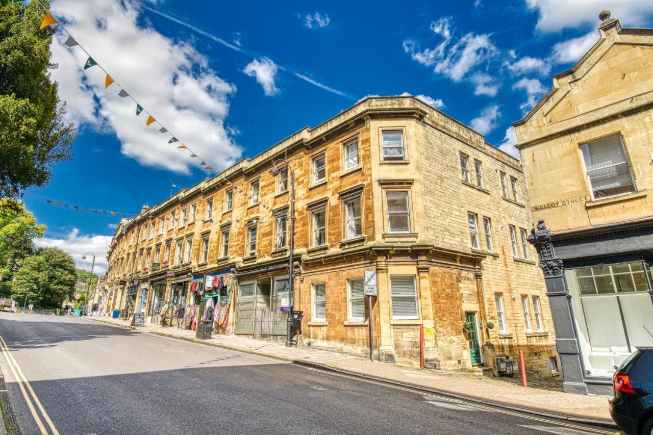 2 Bedroom Apartment In Bath City Centre With Garden & Free Parking Dış mekan fotoğraf