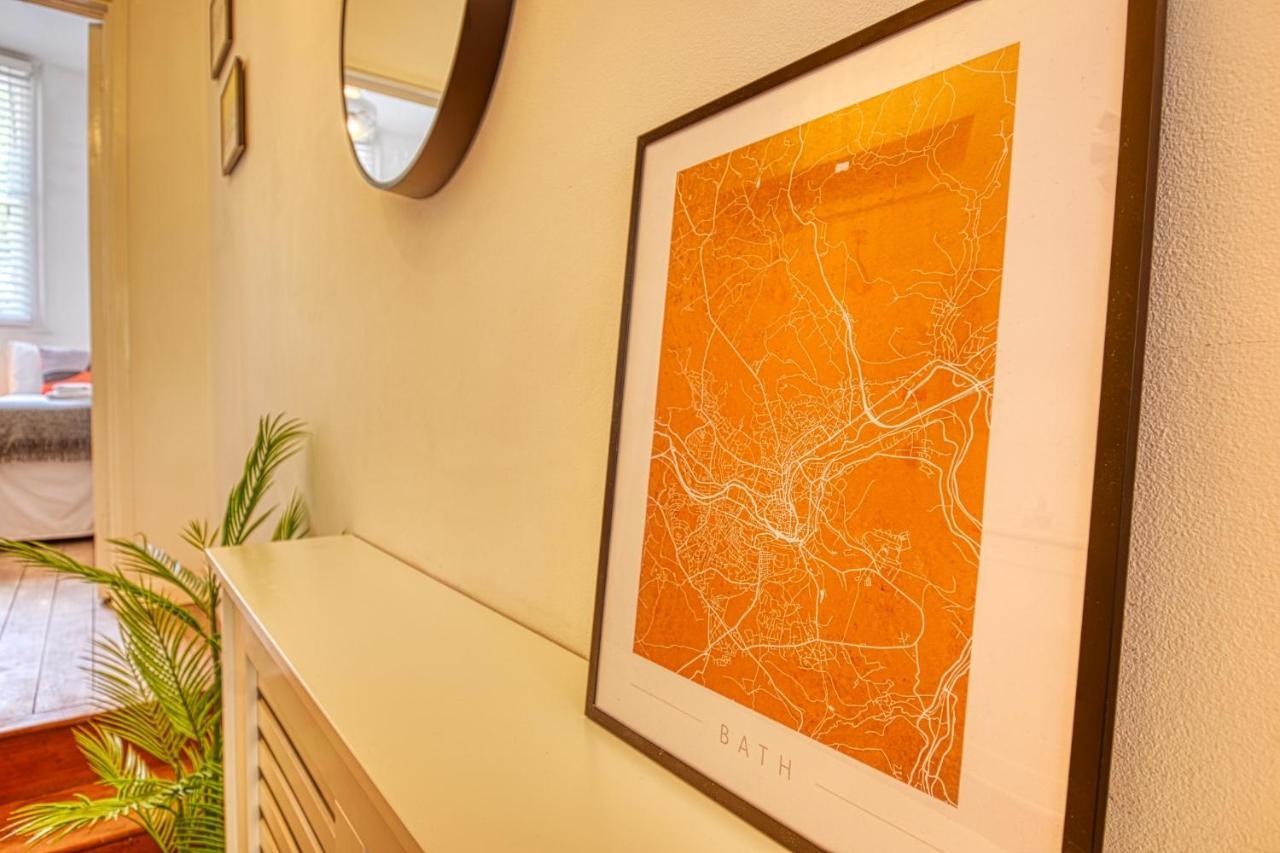 2 Bedroom Apartment In Bath City Centre With Garden & Free Parking Dış mekan fotoğraf